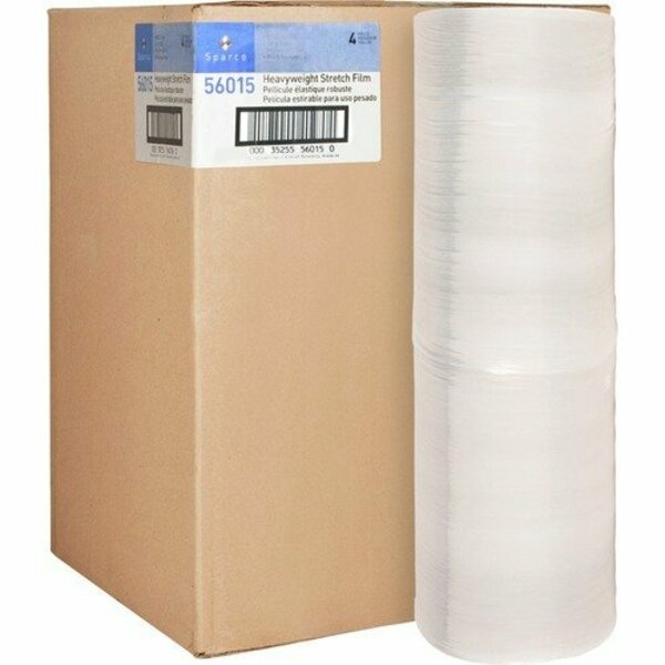 Sparco Products STRETCH WRAP FILM, 15X1500ft ROLL, 4PK SPR56015